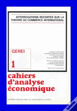 Capa do artigo Interrogations Récentes Sur La Théorie Du Commerce International