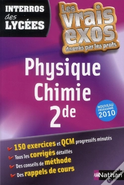 Capa do artigo Interros Des Lycees Physique Chimie 2de