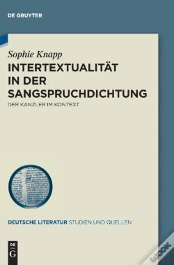 Capa do artigo Intertextualit T In Der Sangspruchdichtu