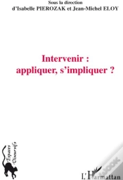 Capa do artigo Intervenir : Apliquer, S