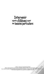 Intervenir Aupres D Eleves Ayant Des Besoins Particuliers. Quelle Formation A L Enseignement ?