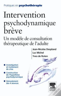 Capa do artigo Intervention Psychodynamique Brève ; Un Modèle De Consultation Thérapeutique Chez L'Adulte