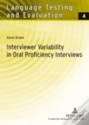 Capa do artigo Interviewer Variability In Oral Proficiency Interviews