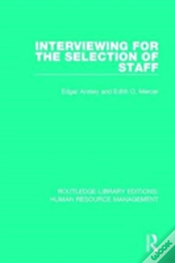 Capa do artigo Interviewing For The Selection Of Staff