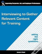 Capa do artigo Interviewing To Gather Relevant Content For Training: Asking The Right Questions