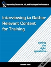 Capa do artigo Interviewing To Gather Relevant Content For Training