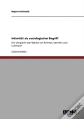 Intimitaã‚Â¤T Als Soziologischer Begriff