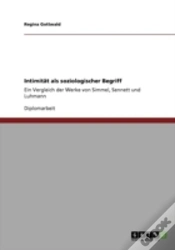 Capa do artigo Intimitaã‚Â¤T Als Soziologischer Begriff