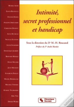 Capa do artigo Intimité, Secret Professionnel Et Handicap