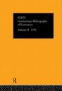 Intl Biblio Econom 1953 Vol 2 - Preview