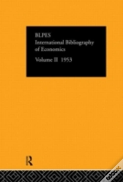 Capa do artigo Intl Biblio Econom 1953 Vol 2