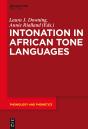 Intonation In African Tone Languages - Preview