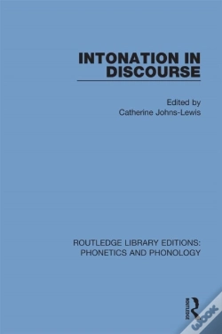 Capa do artigo Intonation In Discourse