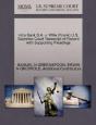 Intra Bank S.A. V. Wille (Frank) U.S. Supreme Court Transcript Of Record With Supporting Pleadings - Preview