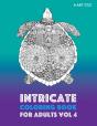 Intricate Coloring Book For Adults Vol 4 - Preview
