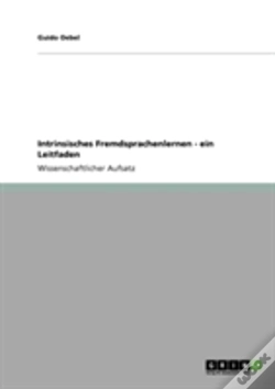Capa do artigo Intrinsisches Fremdsprachenlernen - Ein Leitfaden