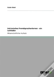 Capa do artigo Intrinsisches Fremdsprachenlernen - Ein Leitfaden