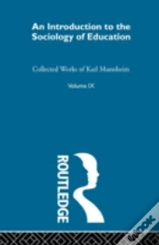 Capa do artigo Intro Sociol Education V 9