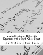 Capa do artigo Intro To First-Order Differential Equations With A Math Cheat Sheet