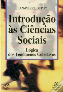 Capa do artigo Introdução às Ciências Sociais