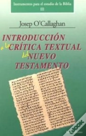Capa do artigo Introducción A La Crítica Textual Del Nuevo Testamento