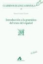 Introducción A La Gramática Del Texto En Español (M) - Preview