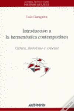 Capa do artigo Introducción A La Hermenéutica Contemporánea