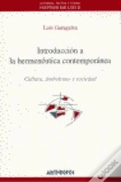 Capa do artigo Introducción A La Hermenéutica Contemporánea
