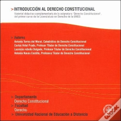 Capa do artigo Introducción Al Derecho Constitucional