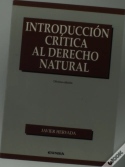 Capa do artigo Introducción Crítica Al Derecho Natural