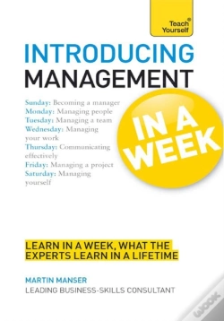 Capa do artigo Introducing Management In A Week: Teach Yourself