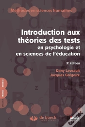 Capa do artigo Introducion Aux Theories Des Test En Psychologie Et Sciences De L