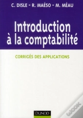 introduction à la comptabilité ; corrigés du cours