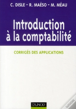 Capa do artigo introduction à la comptabilité ; corrigés du cours