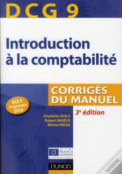 Capa do artigo Introduction A La Comptabilite ; Dcg 9 ; Corrigés (2e Édition)