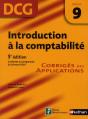 Introduction A La Comptabilite Dcg Epreuve 9 Corriges 2011 - Preview