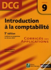 Capa do artigo Introduction A La Comptabilite Dcg Epreuve 9 Corriges 2011