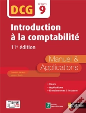Capa do artigo Introduction A La Comptabilite - Dcg - Epreuve 9 - Manuel Et Applications - 2017