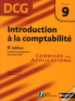 Capa do artigo Introduction A La Comptabilite Epreuve 9 Dcg Corriges Des Applications 2012