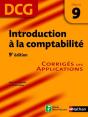 Introduction A La Comptabilite Epreuve 9 Dcg - Corriges Des Applications 2015 - Preview
