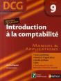 Introduction À La Comptabilité ; Épreuve 9 ; Dcg ; Manuel Et Applications ; Élève (Édition 2007) - Preview