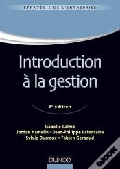 Capa do artigo Introduction À La Gestion (3e Édition)