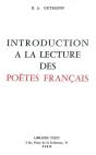 Introduction À La Lecture Des Poètes Français - Preview