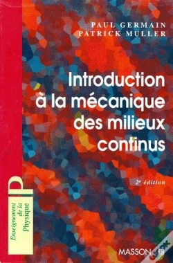 Capa do artigo Introduction A La Mecanique Des Milieux Continus