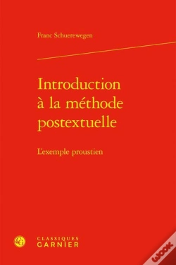 Capa do artigo Introduction À La Méthode Postextuelle : L'Exemple Proustien