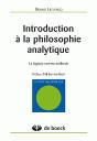 Introduction À La Philosophie Analytique ; Méthode Analytique - Preview