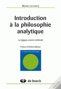 Capa do artigo Introduction À La Philosophie Analytique ; Méthode Analytique