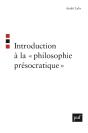 Introduction À La "Philosophie Presocratique" - Preview