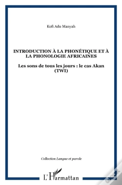 Capa do artigo Introduction A La Phonetique Et A La Phonologie Africaines