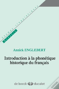 Capa do artigo Introduction À La Phonétique Historique Du Français